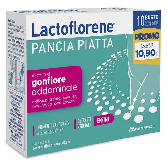 Lactoflorene Pancia Piatta 10 Bustine Promo