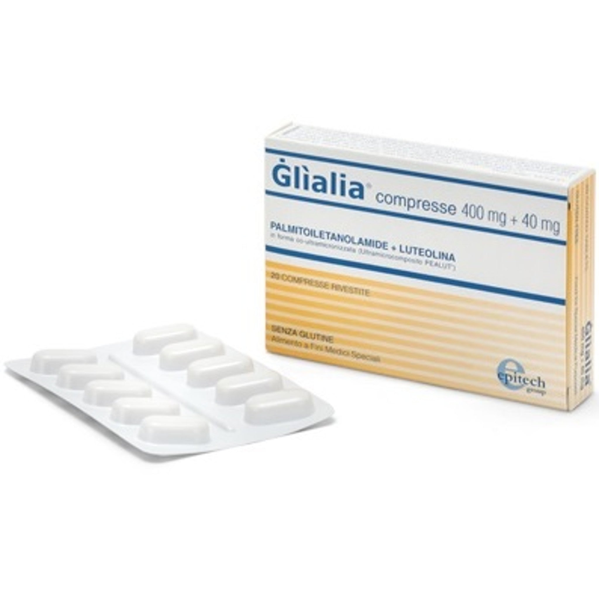 Glialia 400 Mg + 40 Mg 60 Compresse