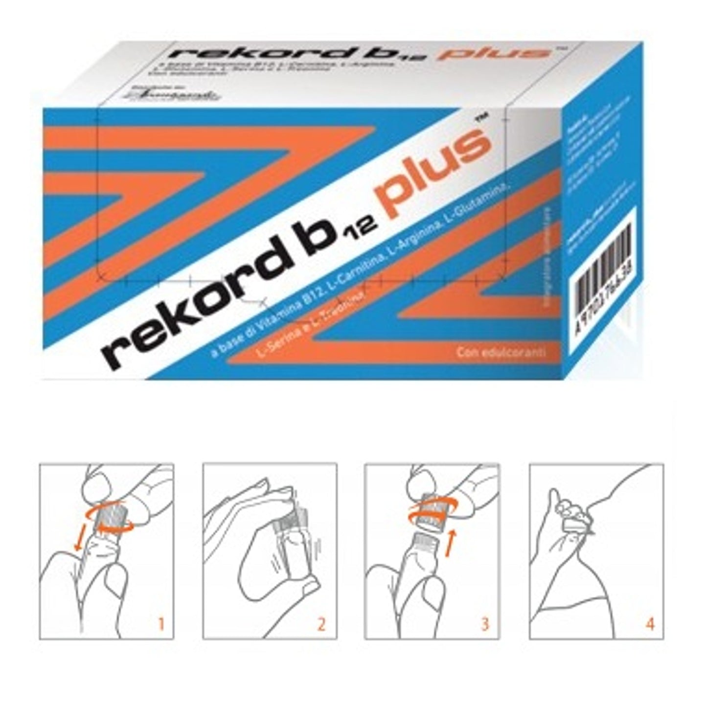 Rekord B12 Plus 10 Flaconcini 10 Ml