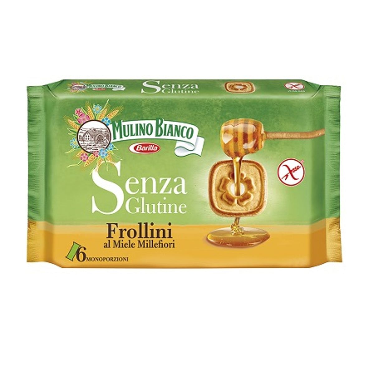 Mulino Bianco Biscotto Frollino Al Miele Millefiori 250 G