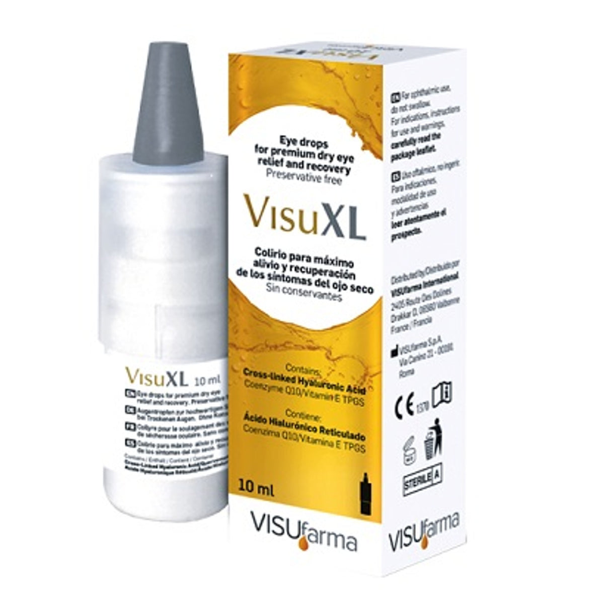 Visuxl Solution Ophtalmique 10 ml