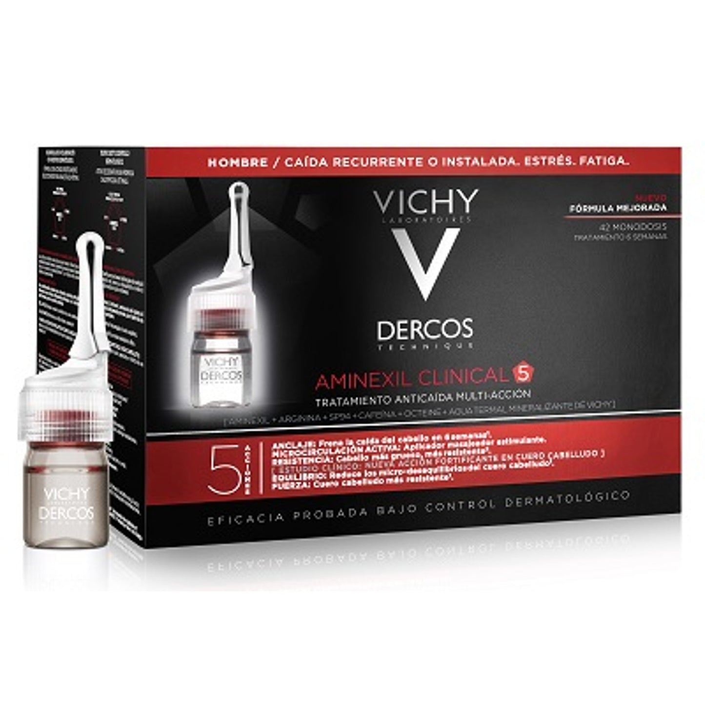 Dercos Aminexil Fiale 42 Uomo 6 Ml