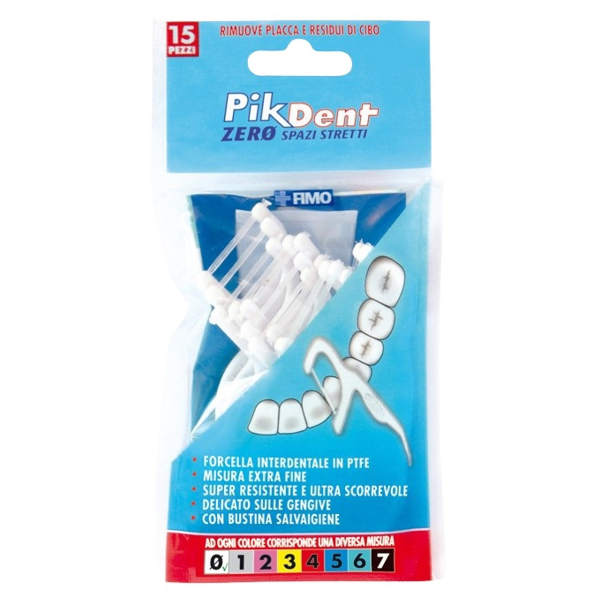 Pikdent Zero Tight Spaces 15 Interdental Forks