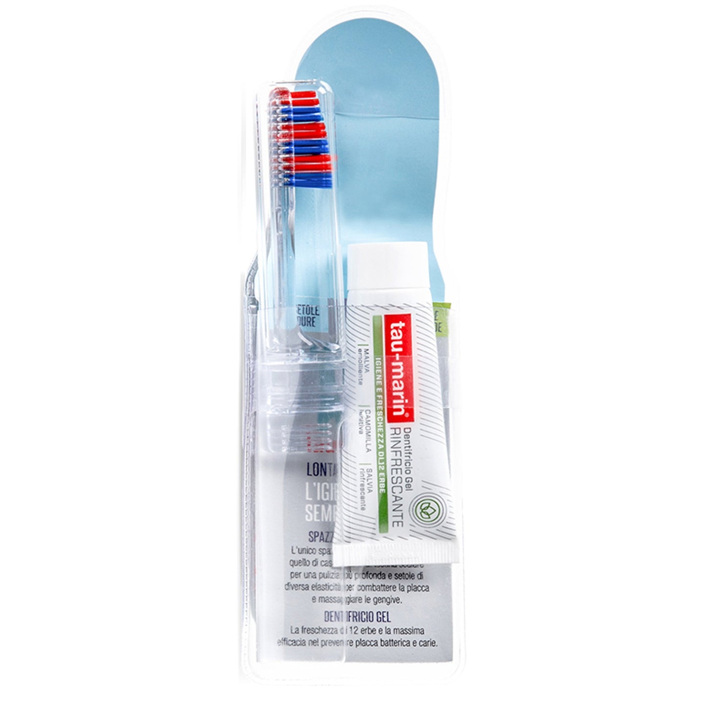 Tau Marin Tau Kit Spazzolino Duro New