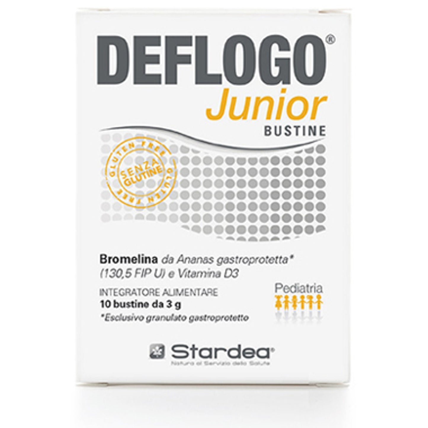 Deflogo Junior 10 Bustine Senza Glutine Senza Lattosio