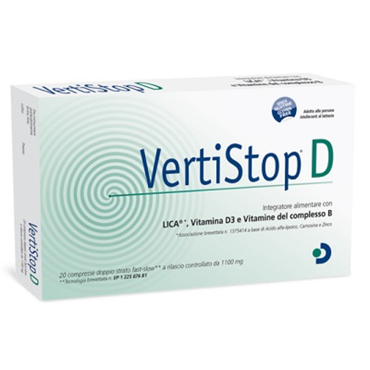 Vertistop D 20 Comprimés De 1100 Mg