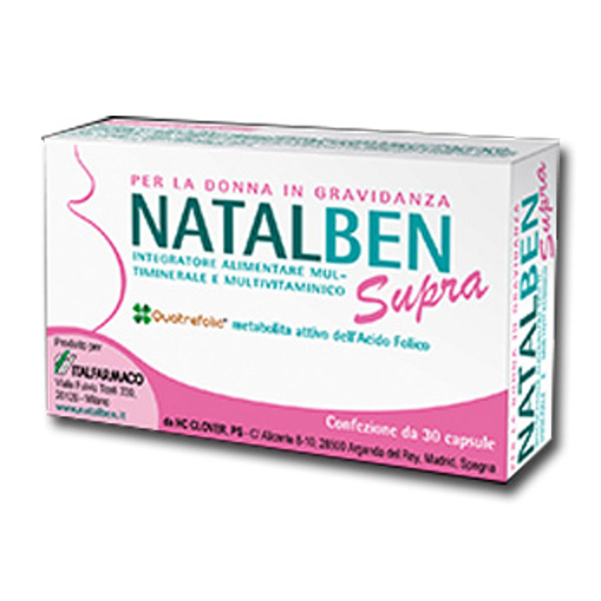 Natalben Supra 30 capsules molles