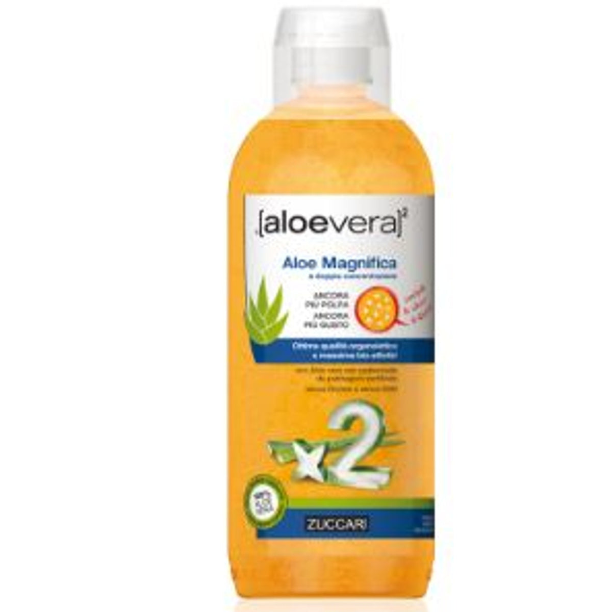 Zuccari Aloevera2 Aloe Magnifica Avec Édulcorant 1 Litre