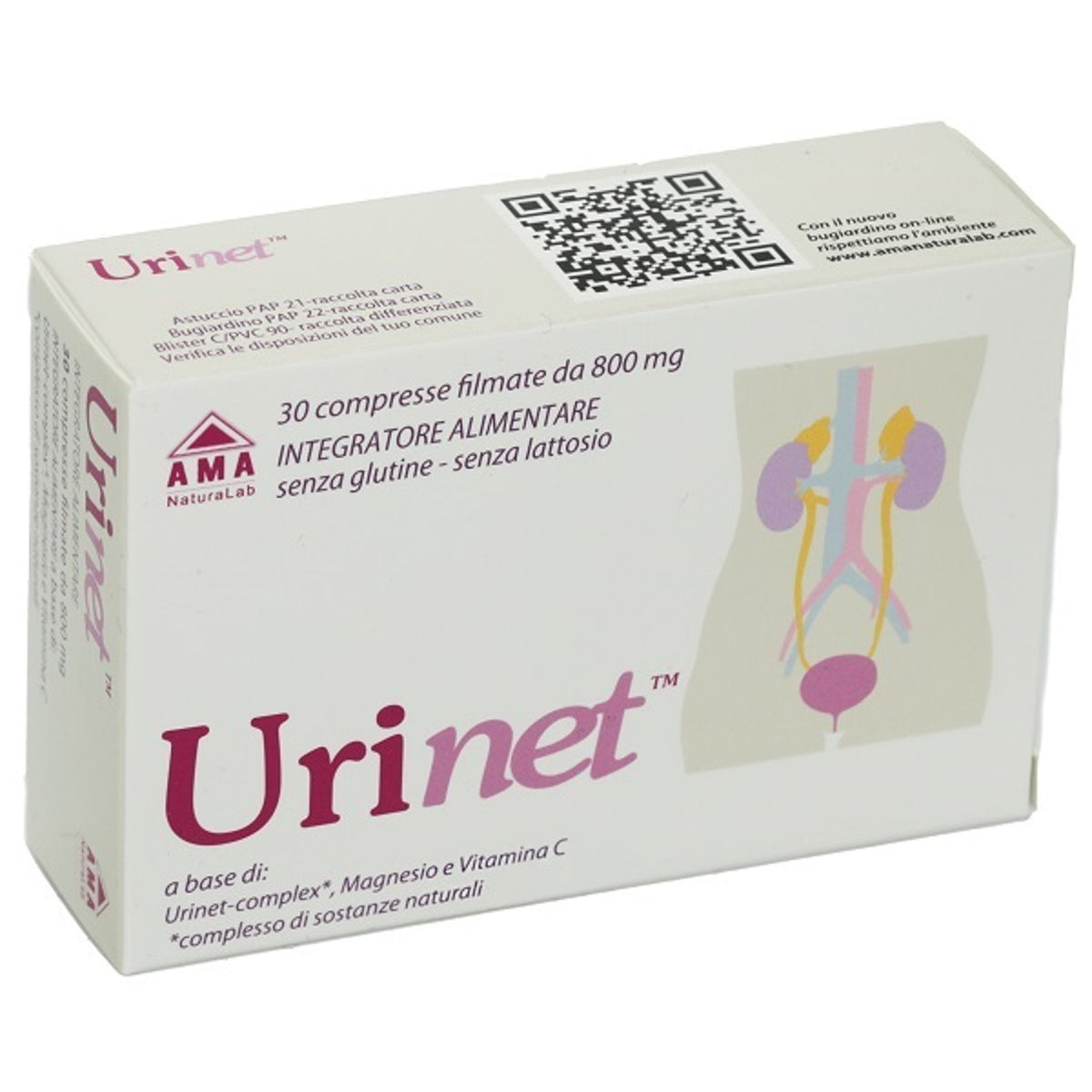 Urinet 30 Comprimés Pelliculés