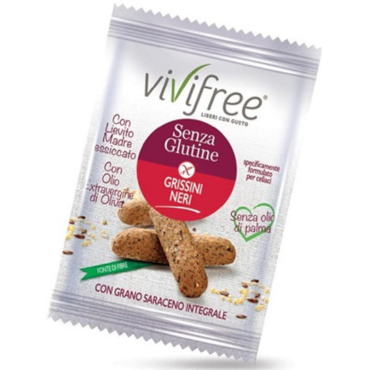 Vivifree Grissini Neri Cereali 25 G