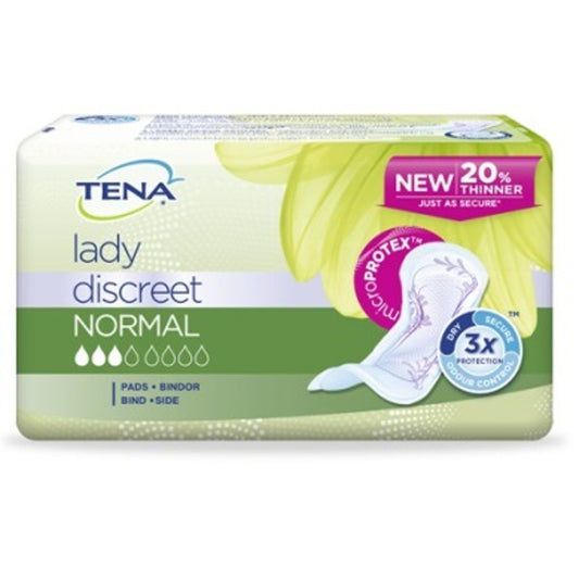 Pannolone Sagomato Tena Discreet Normal 12 Pezzi