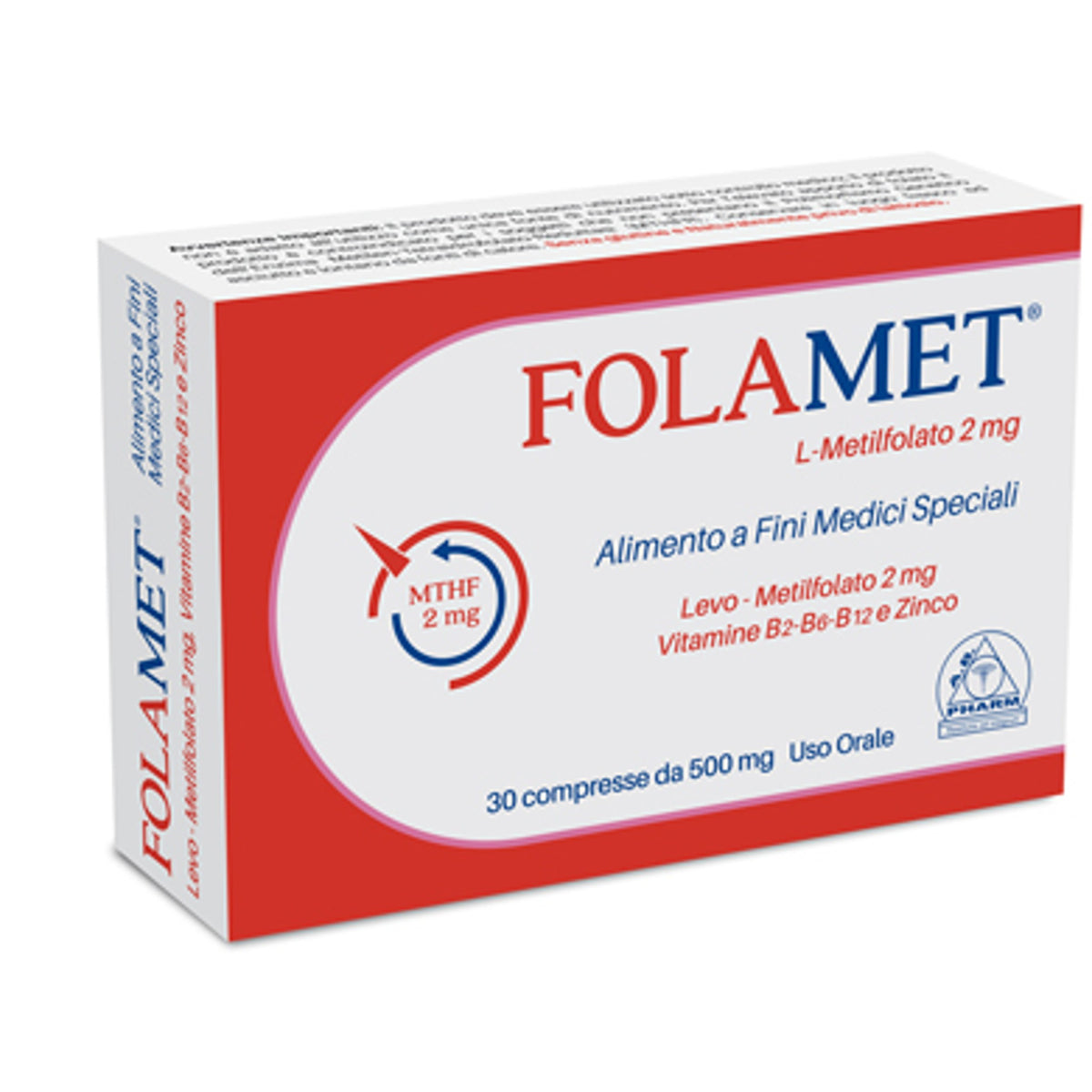 Folamet 30 Compresse 500 Mg