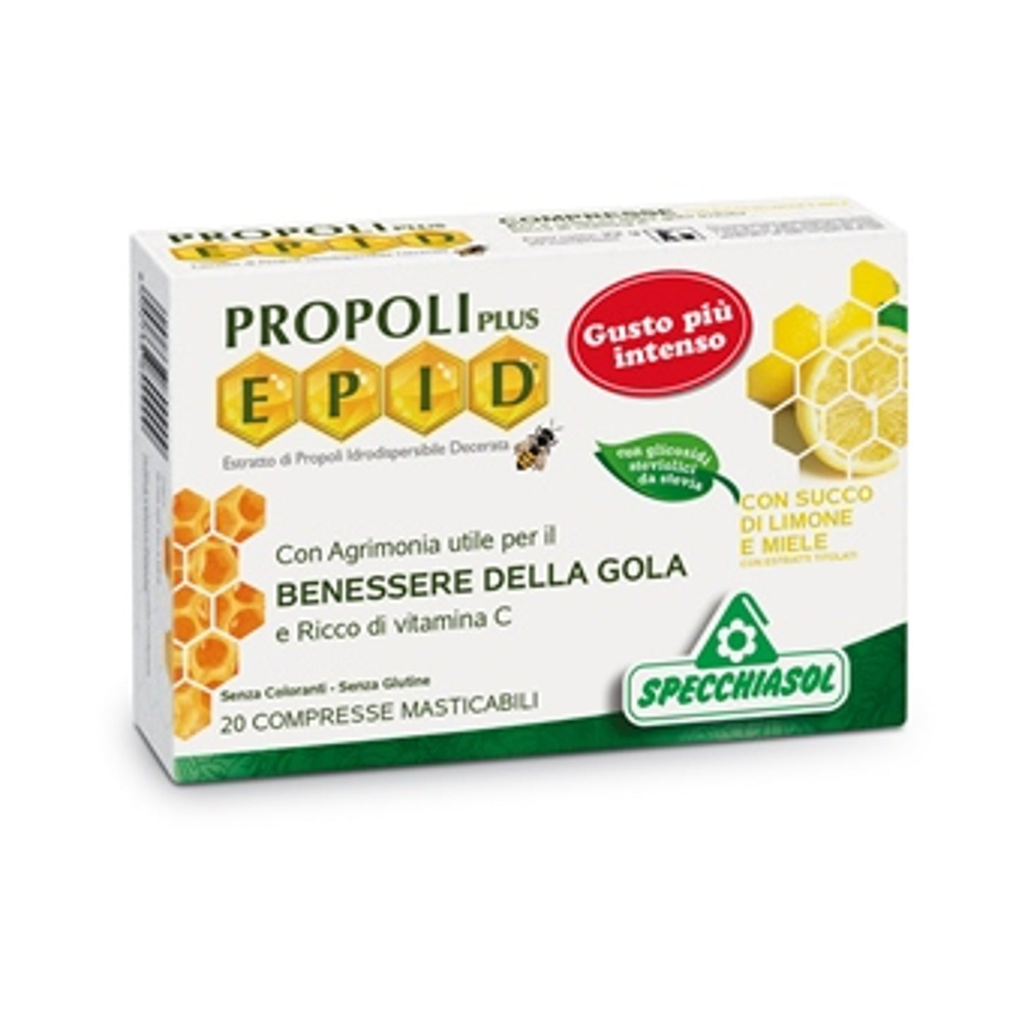 Epid Gola Miele Limone 20 Compresse