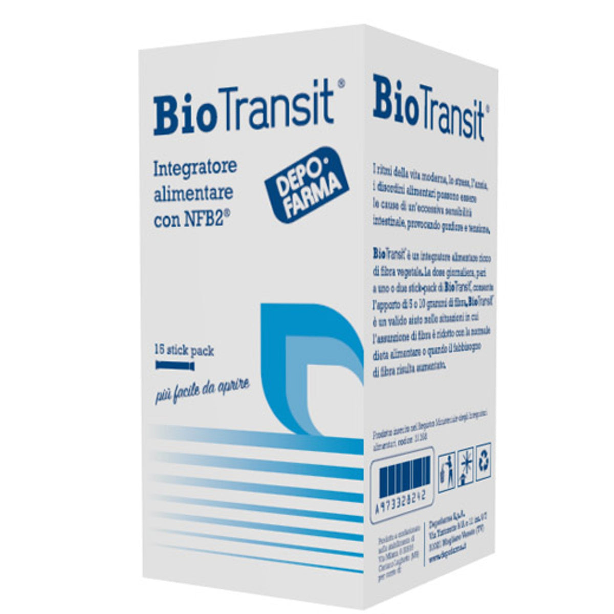Biotransit 15 Sticks de 15 ml