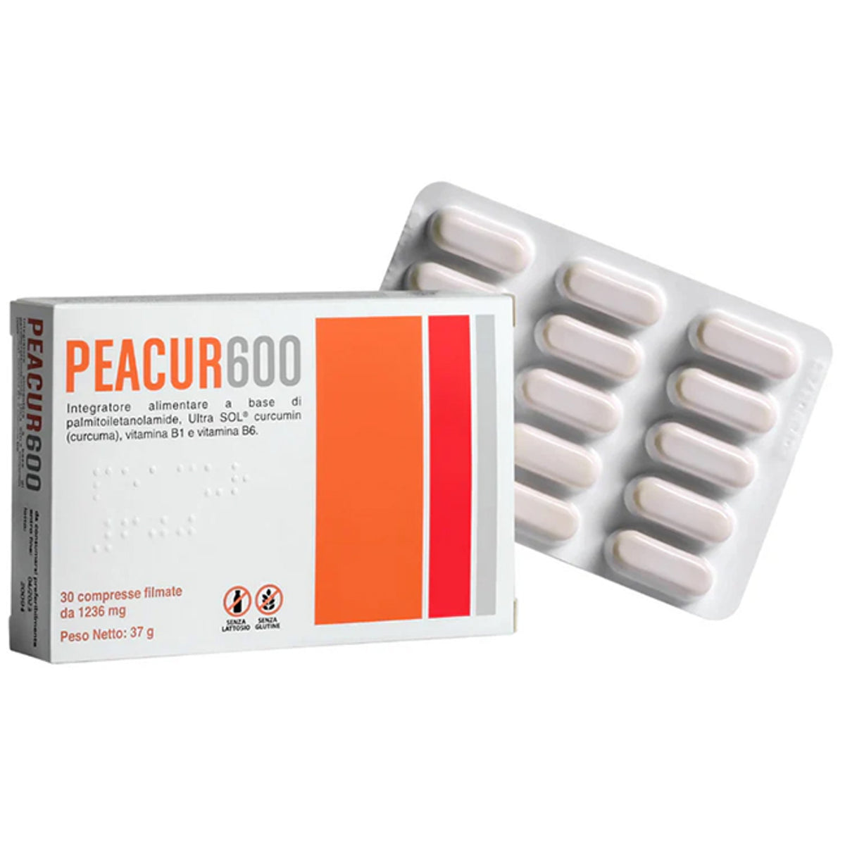 Peacur 600 30 Comprimés 36 G