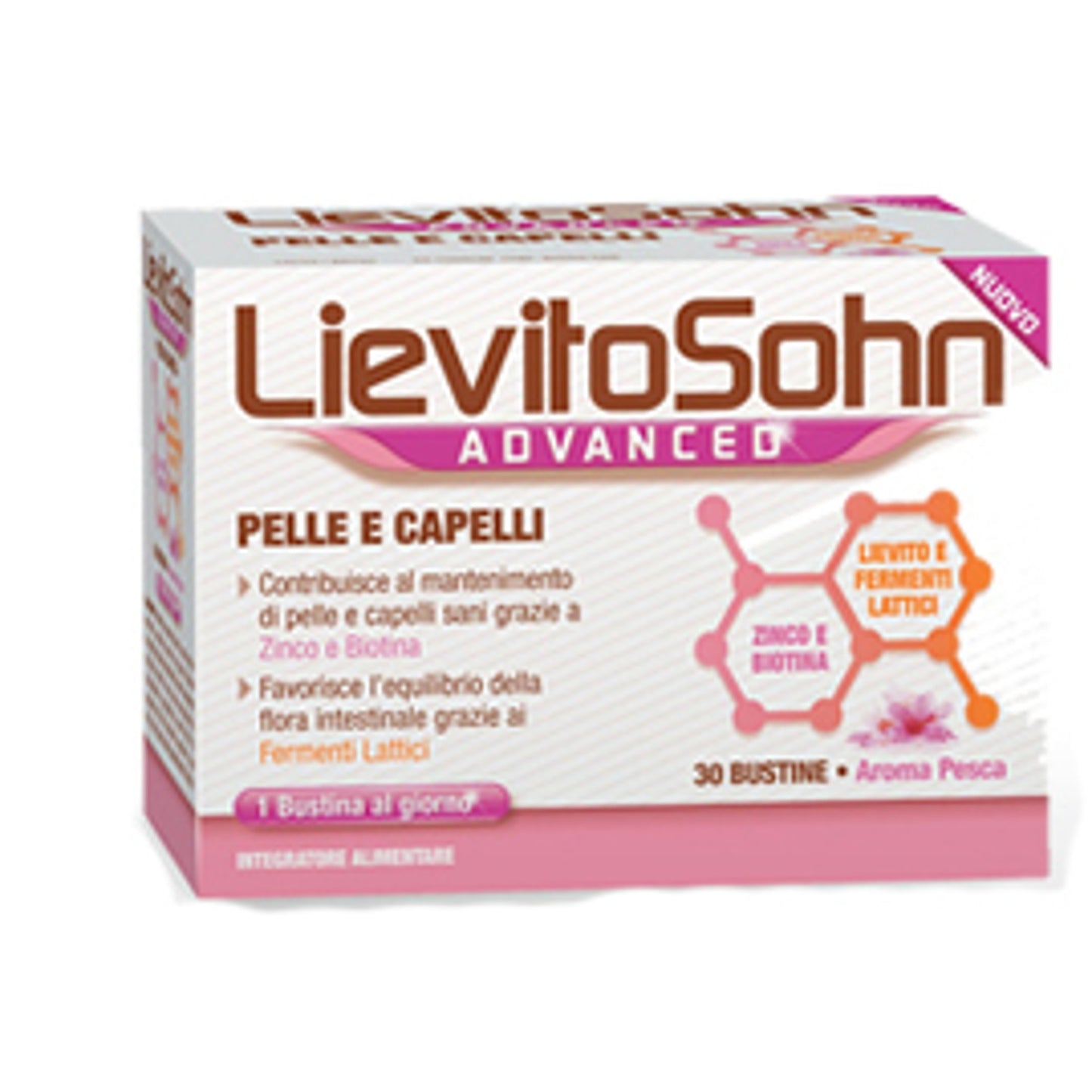 Lievitosohn Advanced 30 Bustine Aroma Passion Fruit Con Zucchero Con Edulcoranti Senza Glutine