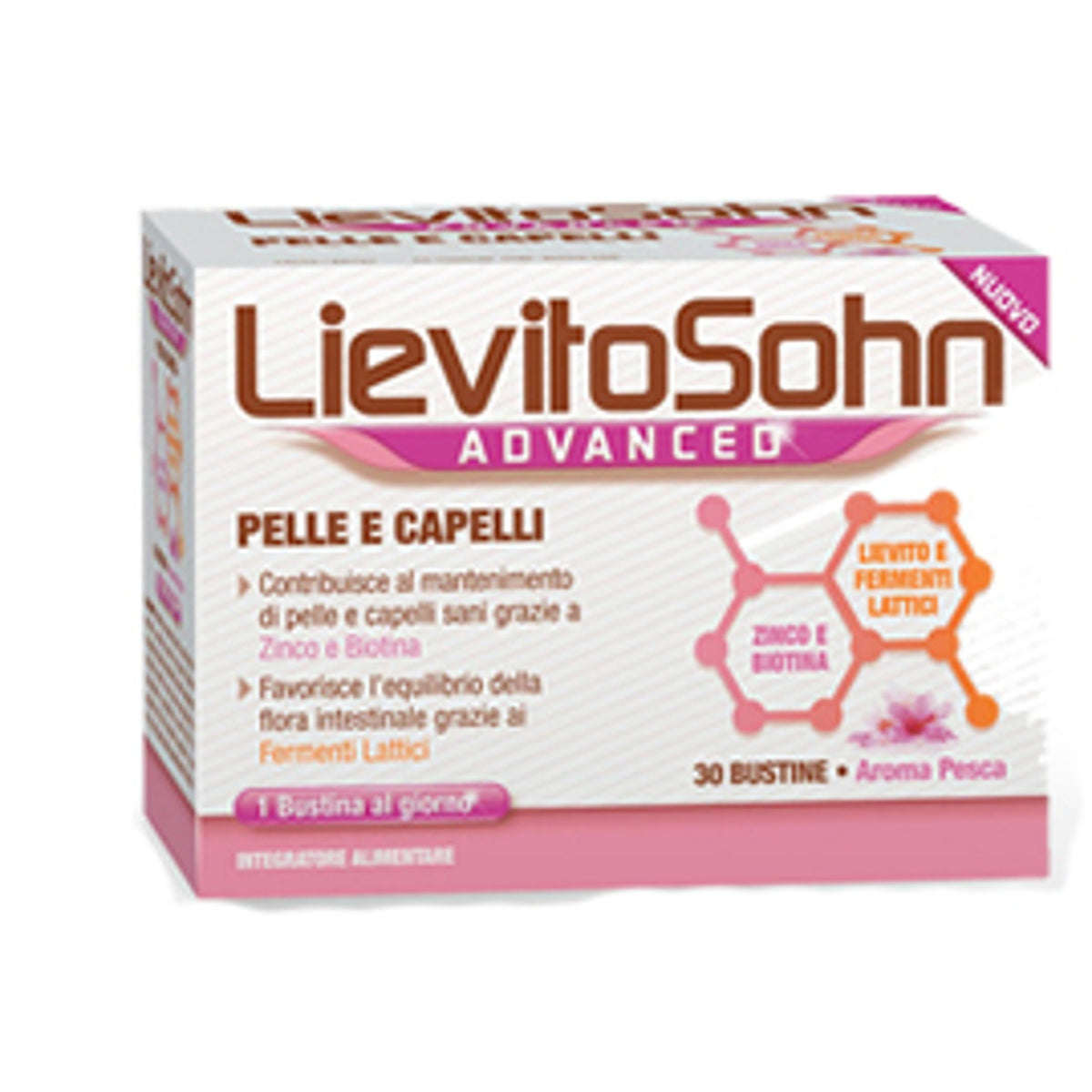 Lievitosohn Advanced 30 Bustine Aroma Passion Fruit Con Zucchero Con Edulcoranti Senza Glutine