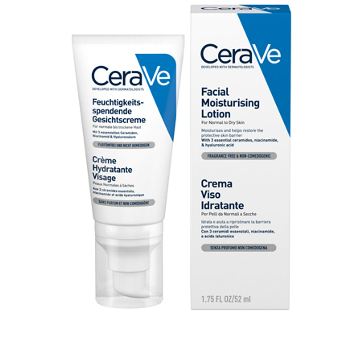 Cerave Crema Viso Idratante 50 Ml