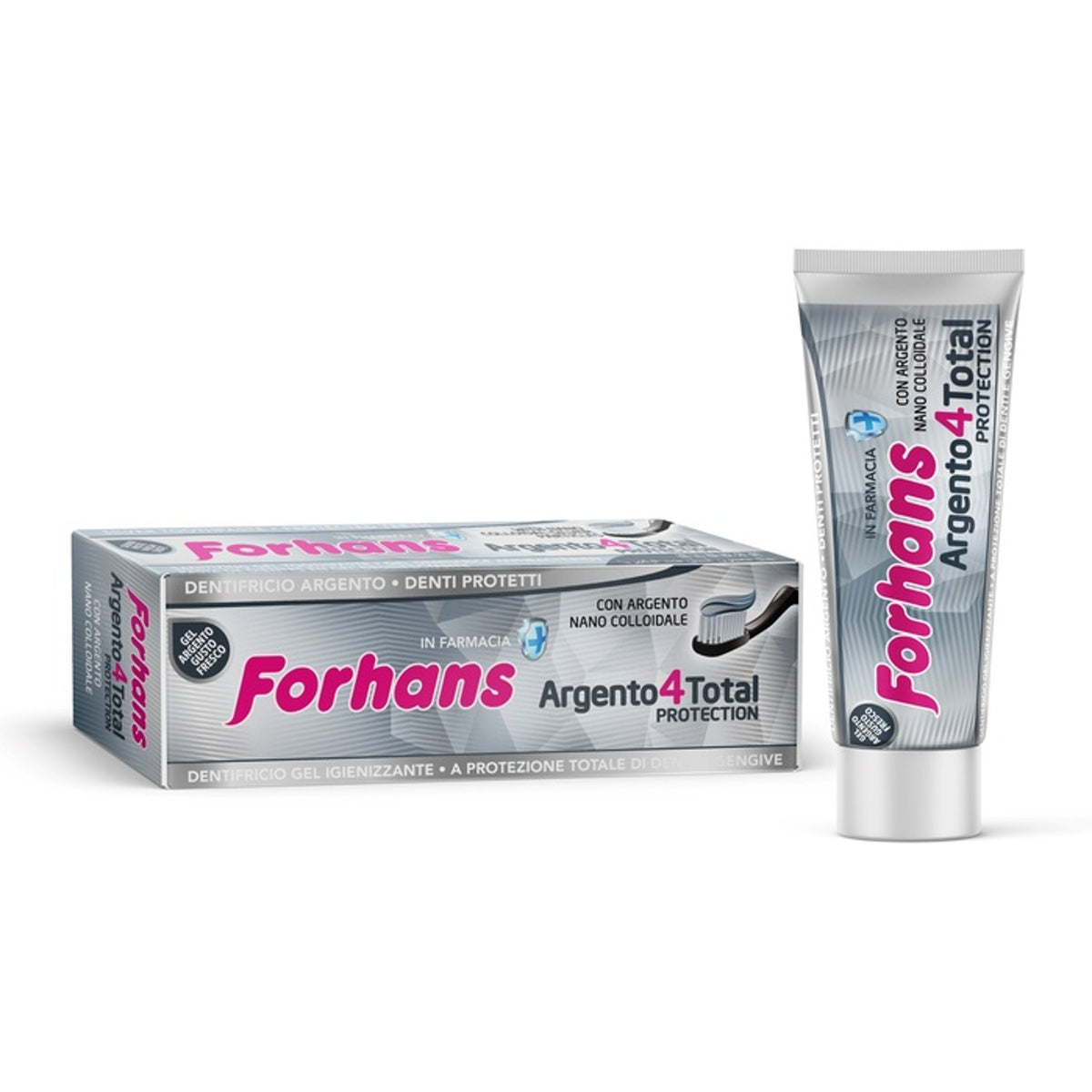 Forhans Silver 4 White Toothpaste 75 ml