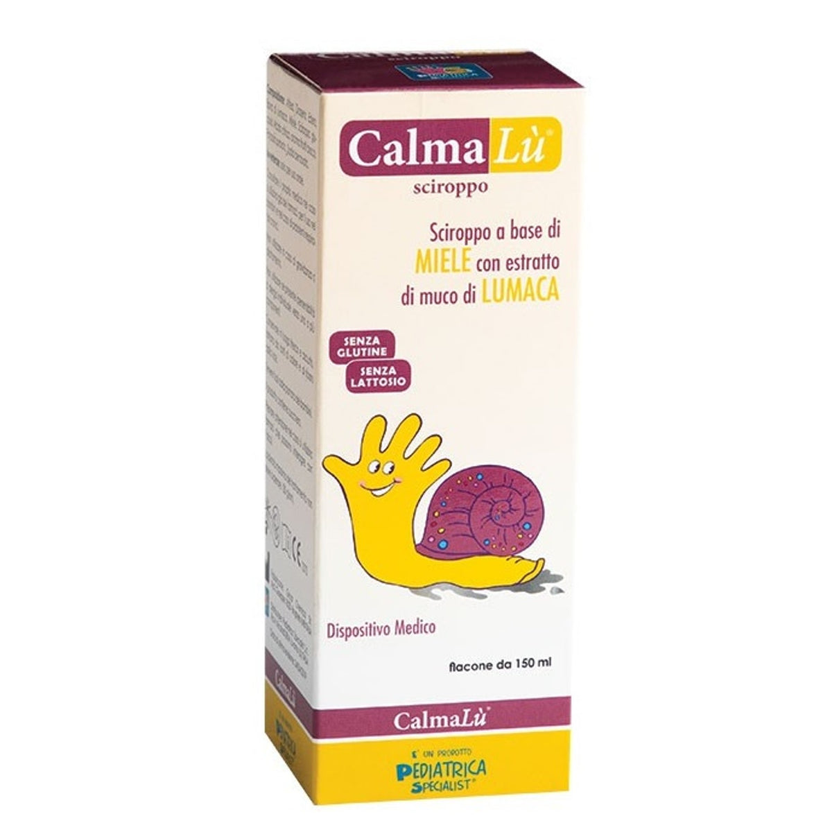 Calmalu' Syrup 150 ml Gluten-Free Lactose-Free