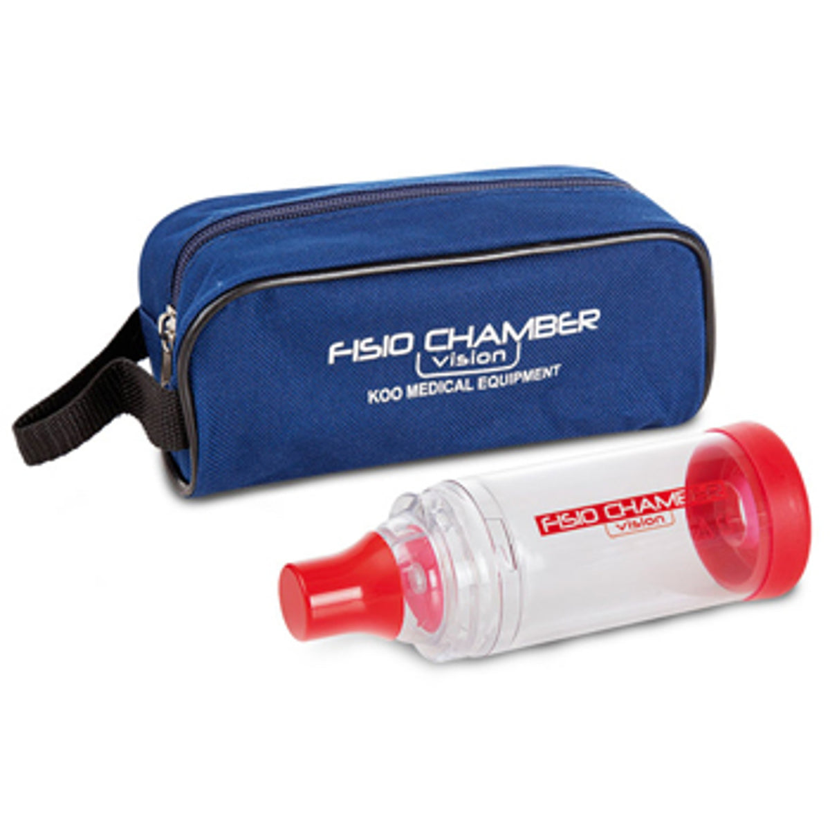 Fisiochamber Vision Plus Anti-Static Inhalation Chamber with Mouthpiece