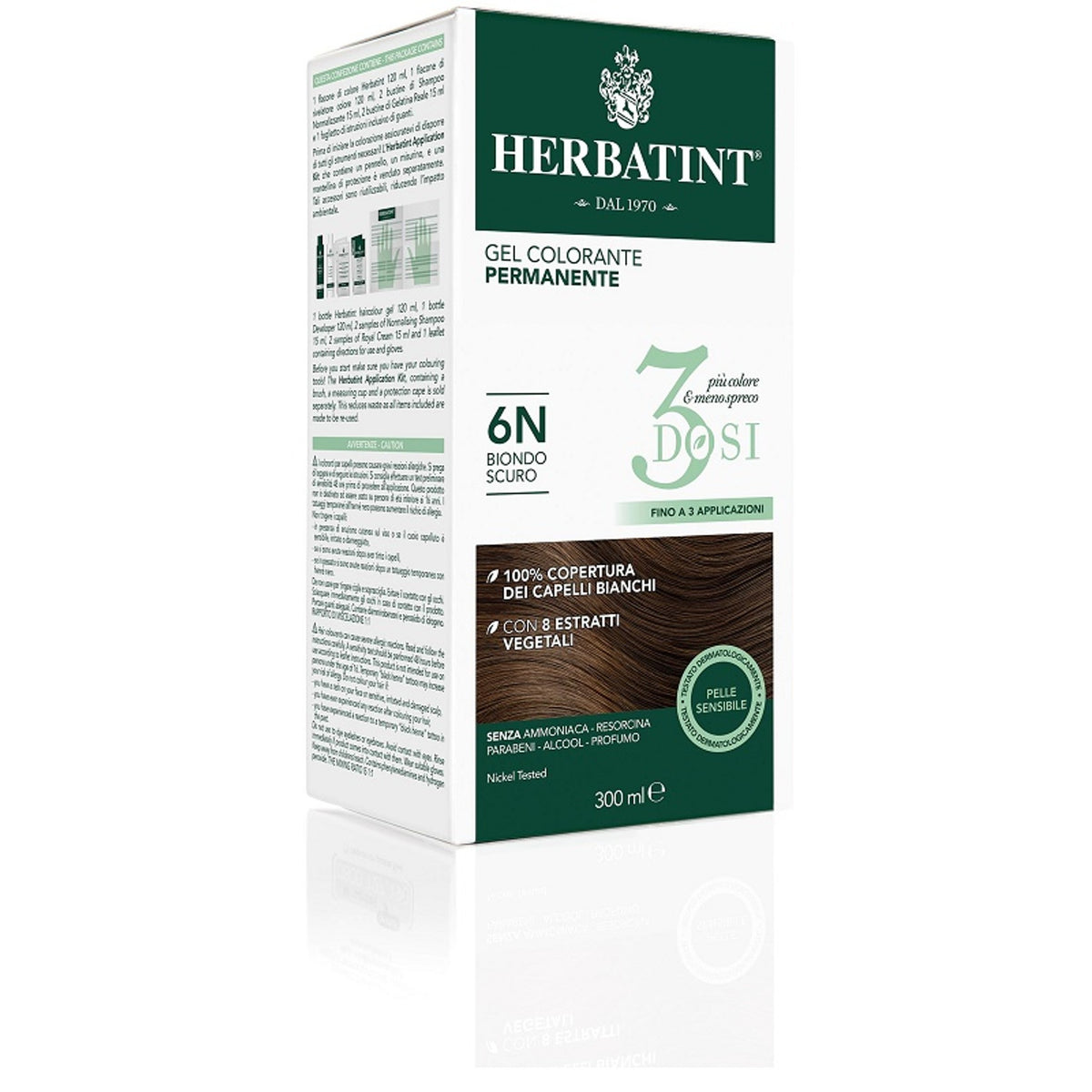 Herbatint 3Doses 6N 300 ml