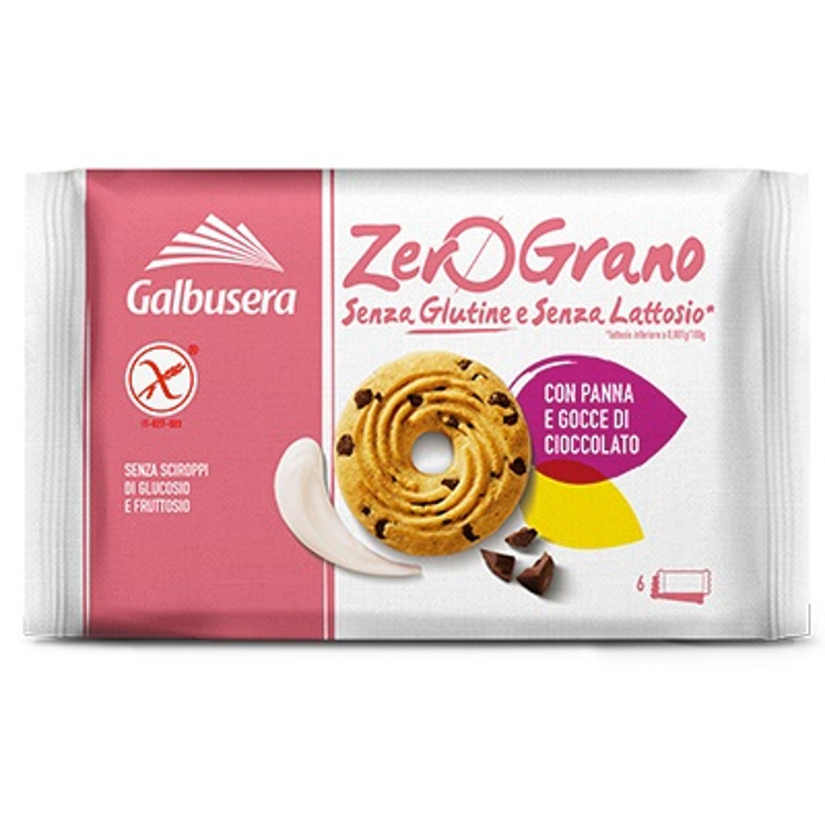Zerograno Biscotto Panna E Cioccolato 220 G