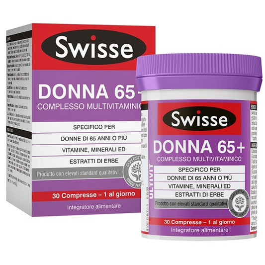 Swisse Donna 65+ Complesso Multivitaminico 30 Compresse
