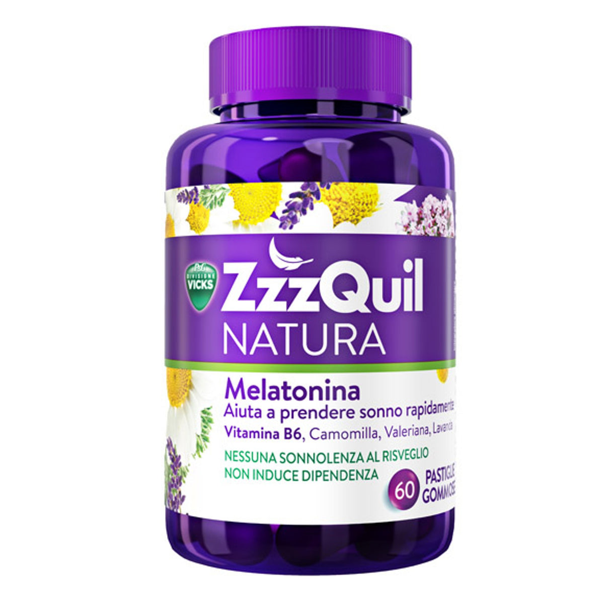 Vicks Zzzquil Sommeil 60 Pastilles Gommeuses
