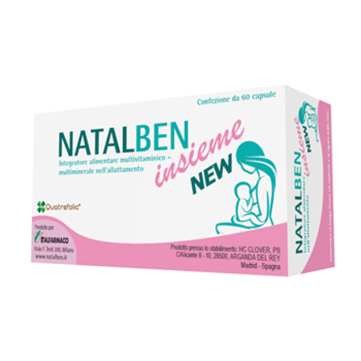 Natalben Ensemble Nouveau 60 Gélules