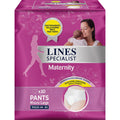 Lines Specialist Maternité Culotte Absorbante Pour Pertes Post-Partum Taille Large 10 Pièces