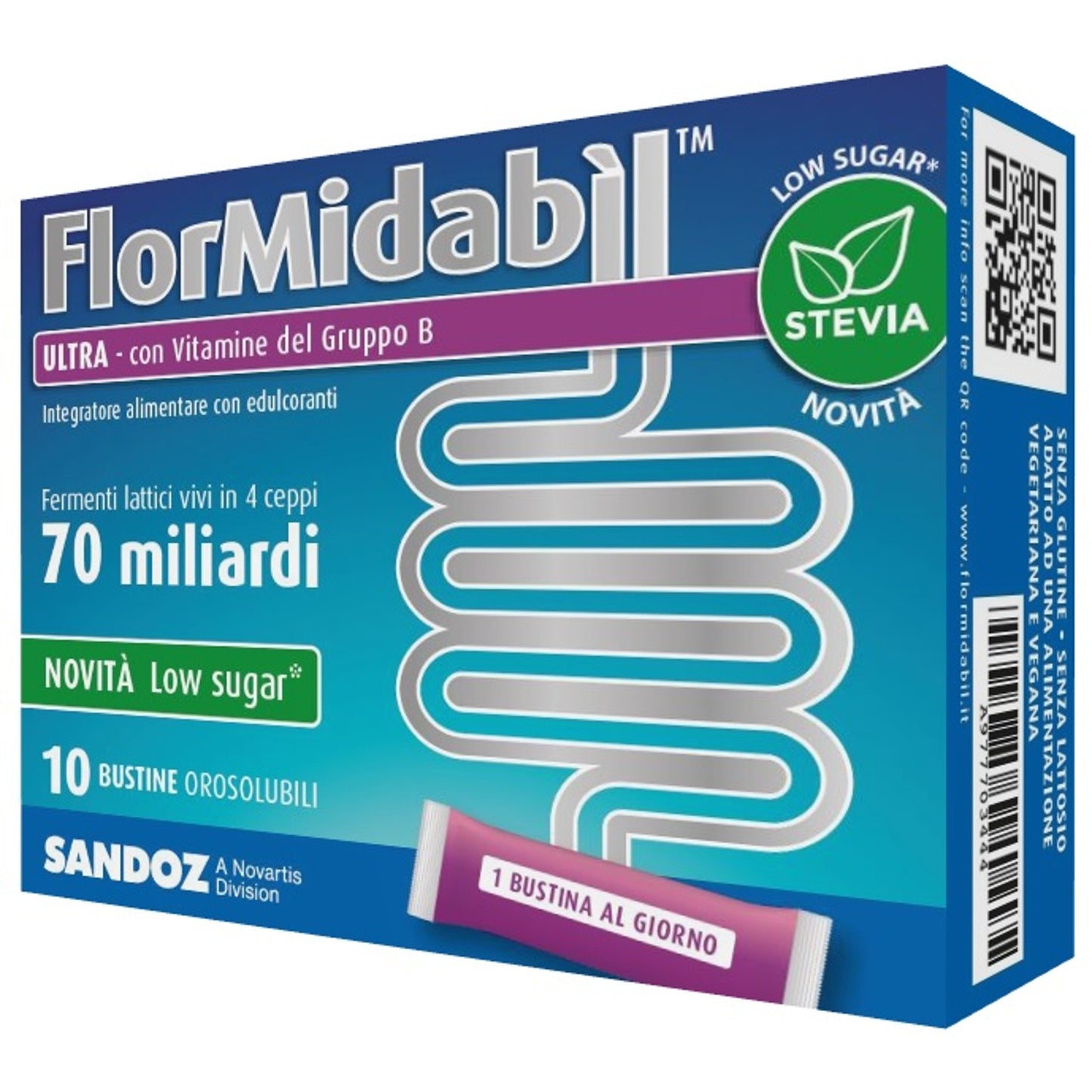 Flormidabil Ultra 10 Bustine Con Stevia