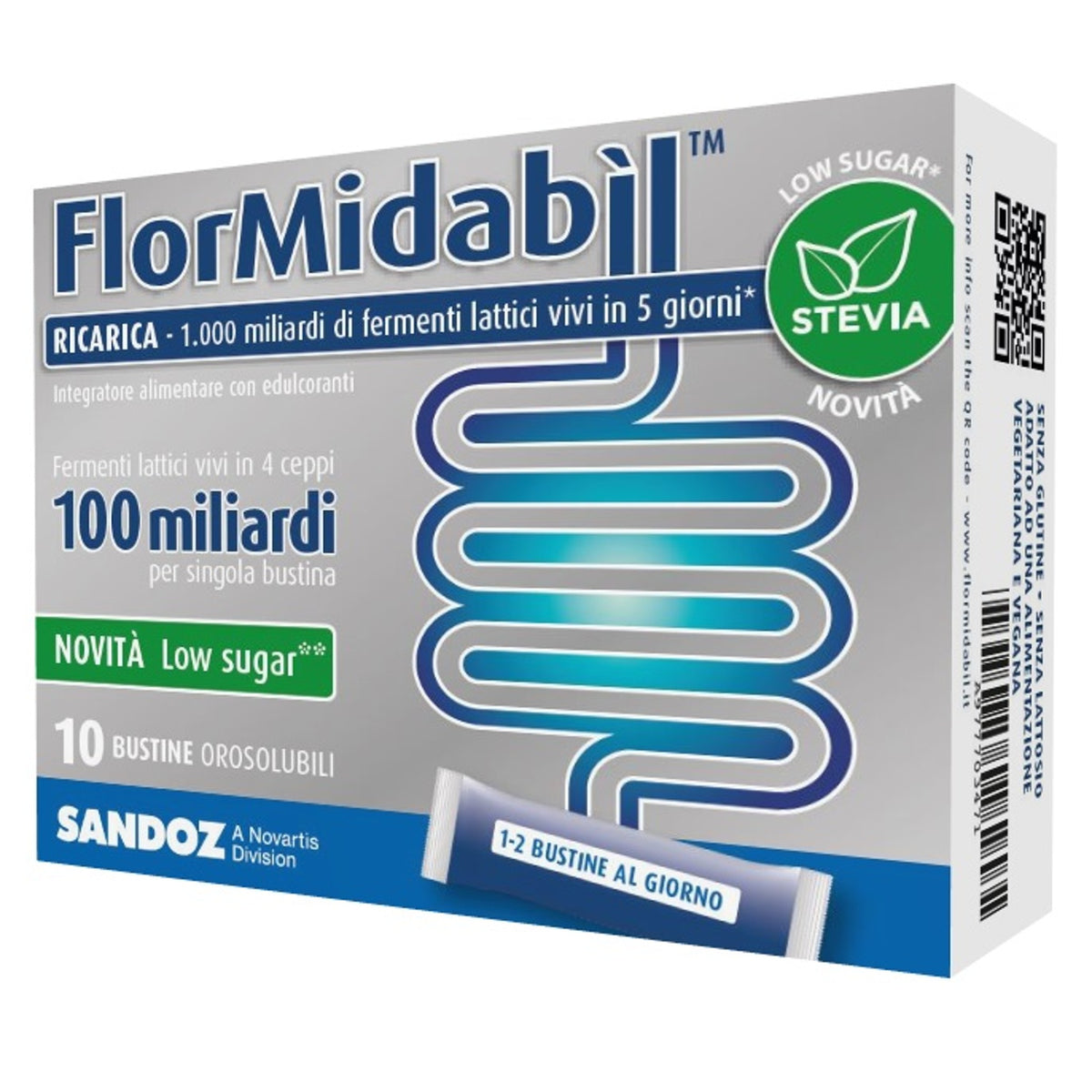 Flormidabil Recharge 10 Sachets Avec Stévia