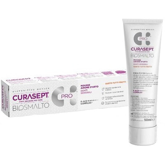 Curasept Biosmalto Mousse Denti Sensibili 50 Ml