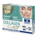 Collagen Act 2-Phase Facial Treatment Anti-Aging Elasticizing Mask 3 x 15ml + Hydrating Soothing Elasticizing Cream 3 x 5ml
