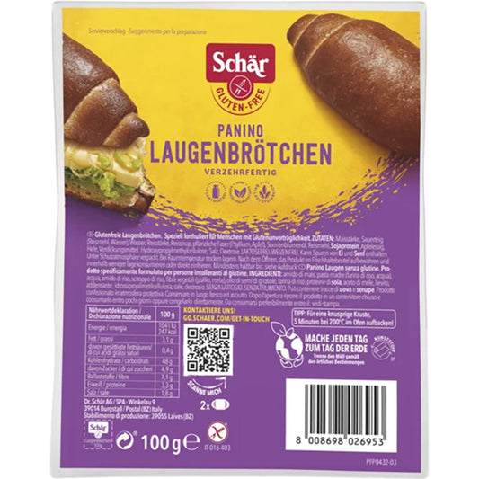 Schar Panino Laugen Brotchen 100 G