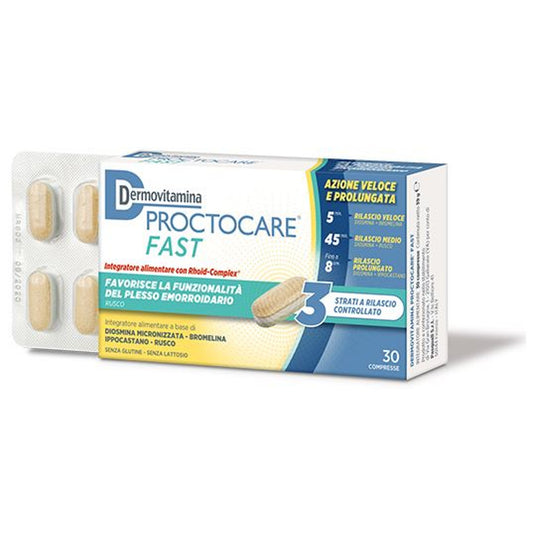 Dermovitamina Proctocare Fast 30 Compresse [EN]