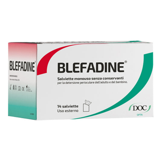 Blefadine 14 Disposable Wipes For Periorbital Cleansing