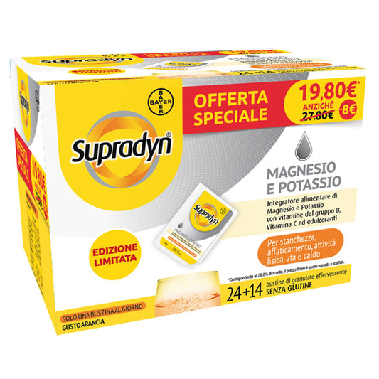 Supradyn Magnesio Potassio Limited Edition 14 + 24 Bustine