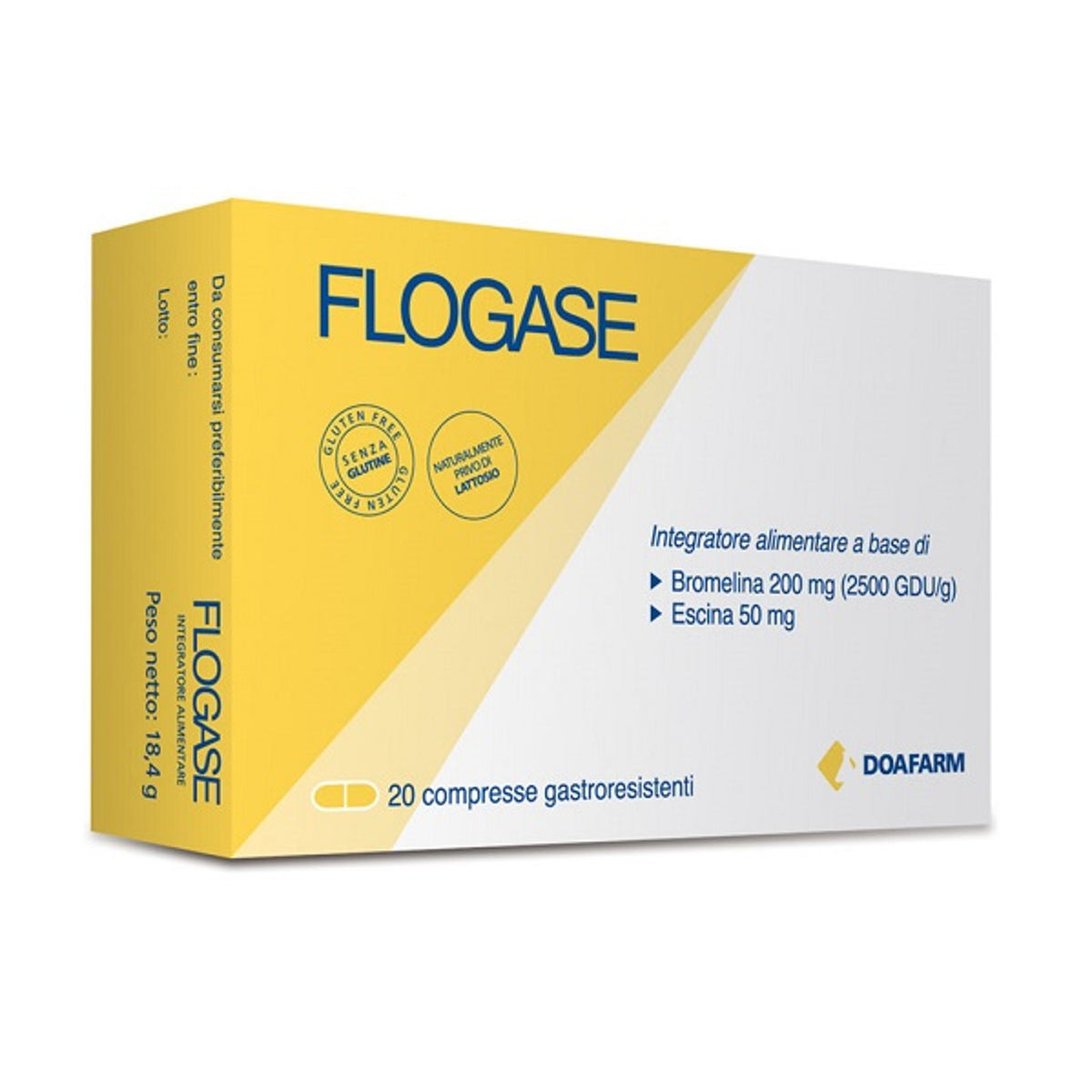 Flogase Doa 20 Comprimés