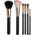 Trousse 13 Set complet de 6 pinceaux pour le visage et les yeux + Coffret porte-pinceaux