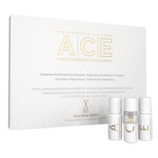 X115 Ace New Generation Skin Serum 15 Fiale X 5 Ml