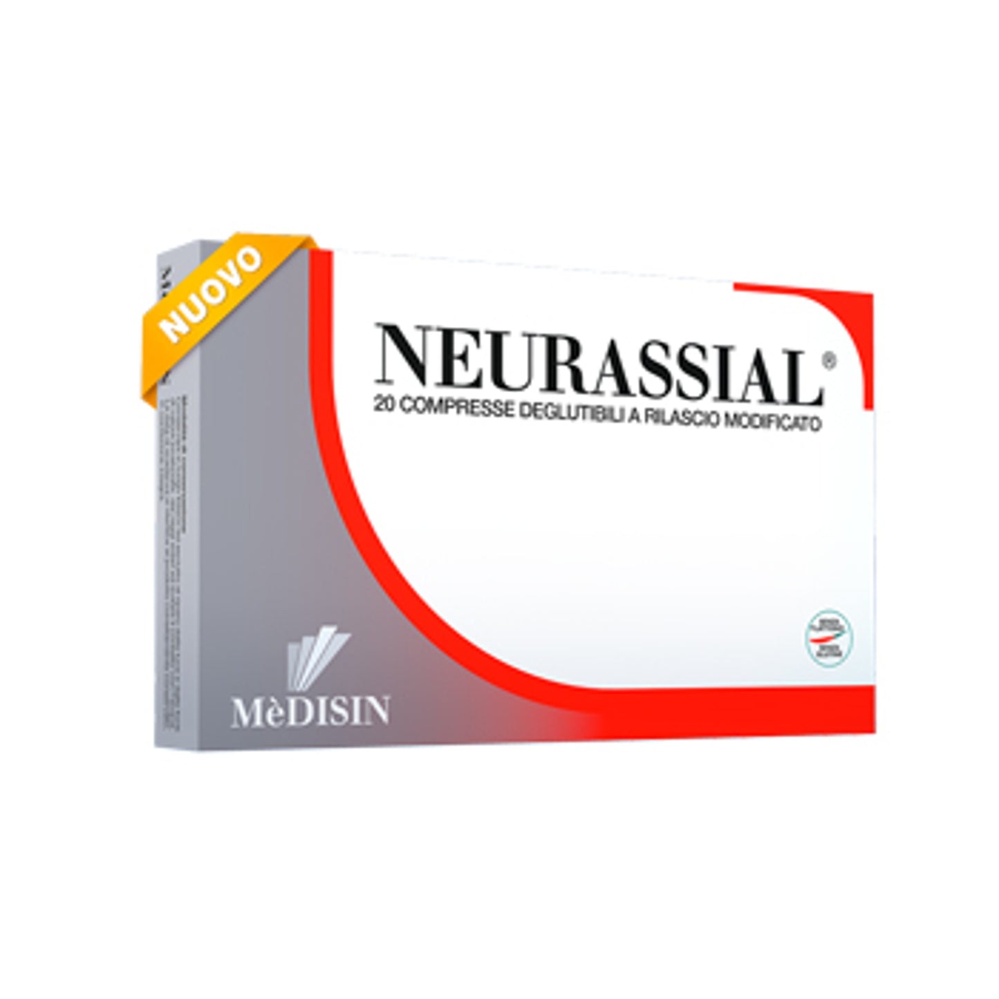 Neurassial 20 Compresse 1,33 G Senza Glutine Senza Lattosio