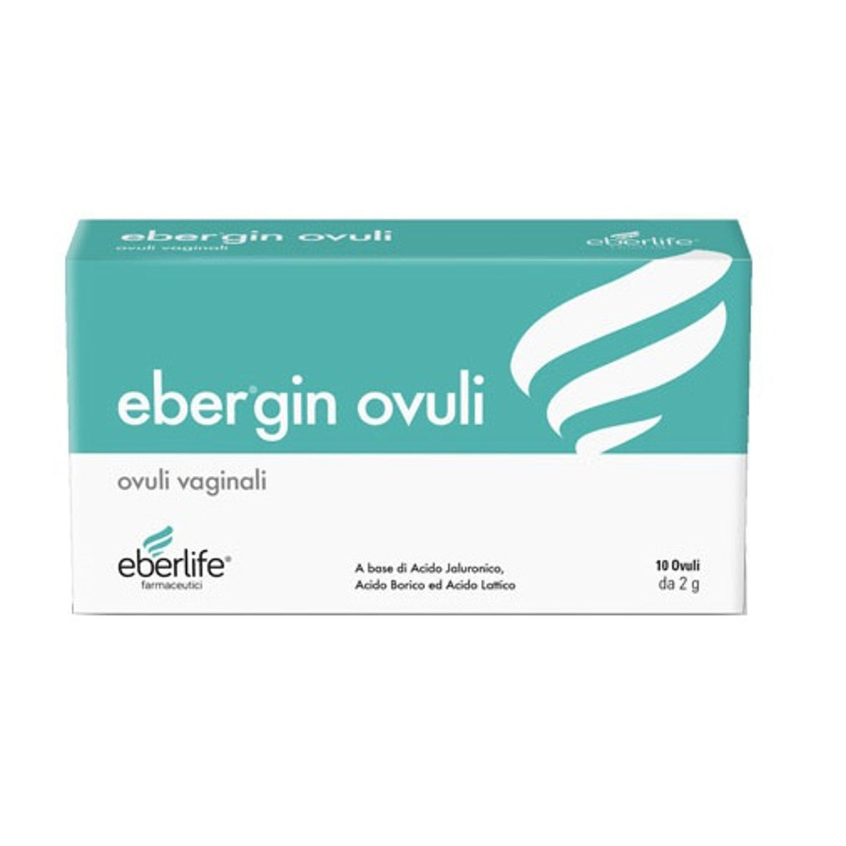 Ebergin Vaginal Suppositories 10 Pieces
