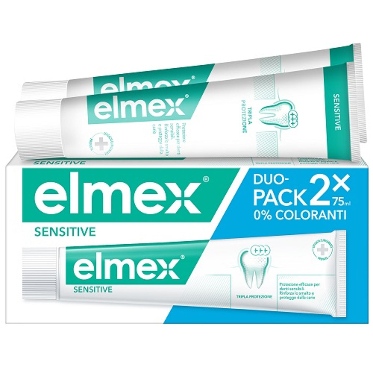 Elmex Sensitive Toothpaste Twin Pack 2X75ml