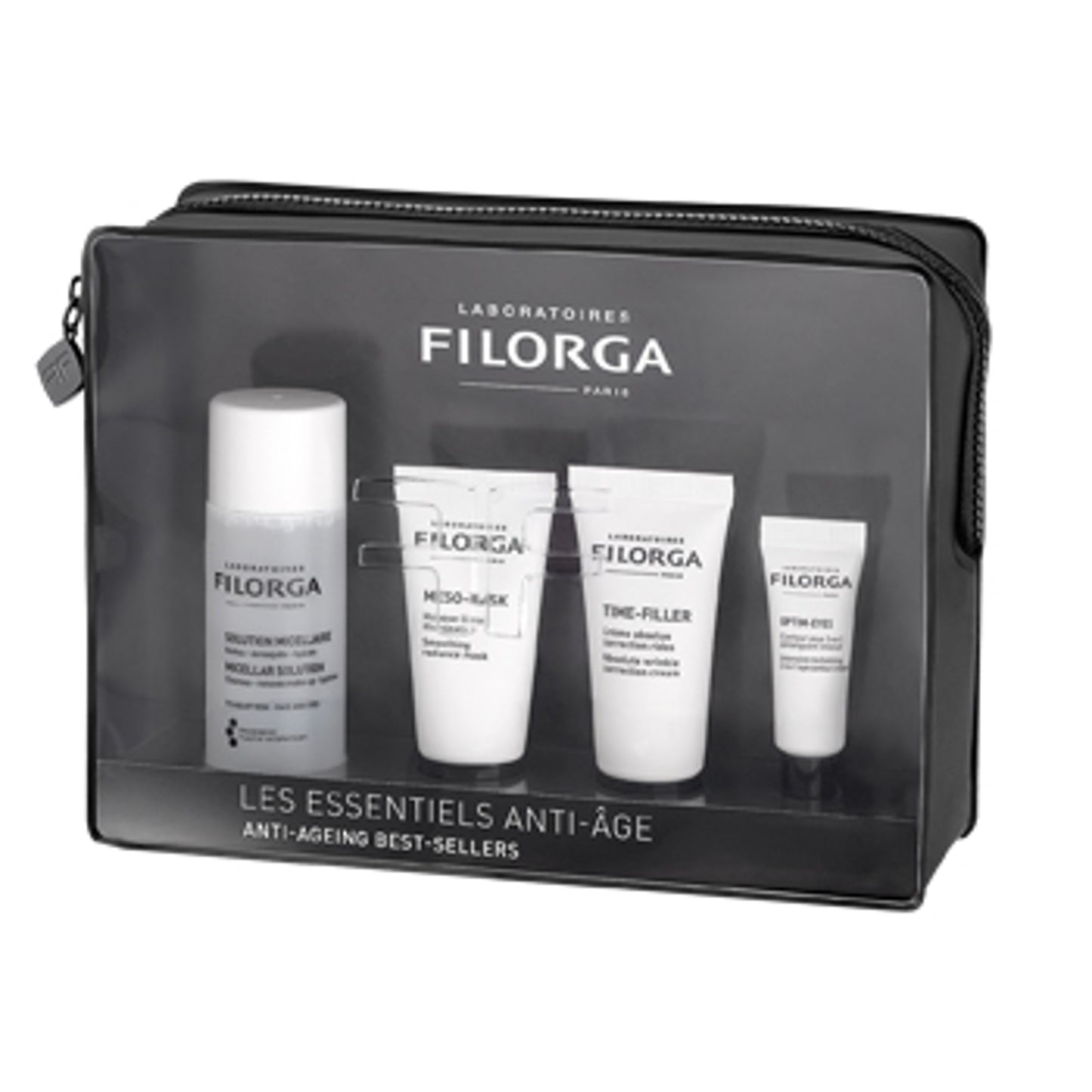 Filorga Discovery Kit 2020 Best Seller 1 Soluzione Micellare+ 1 Meso Musk + 1 Crema Time Filler + 1 Optim Eyes