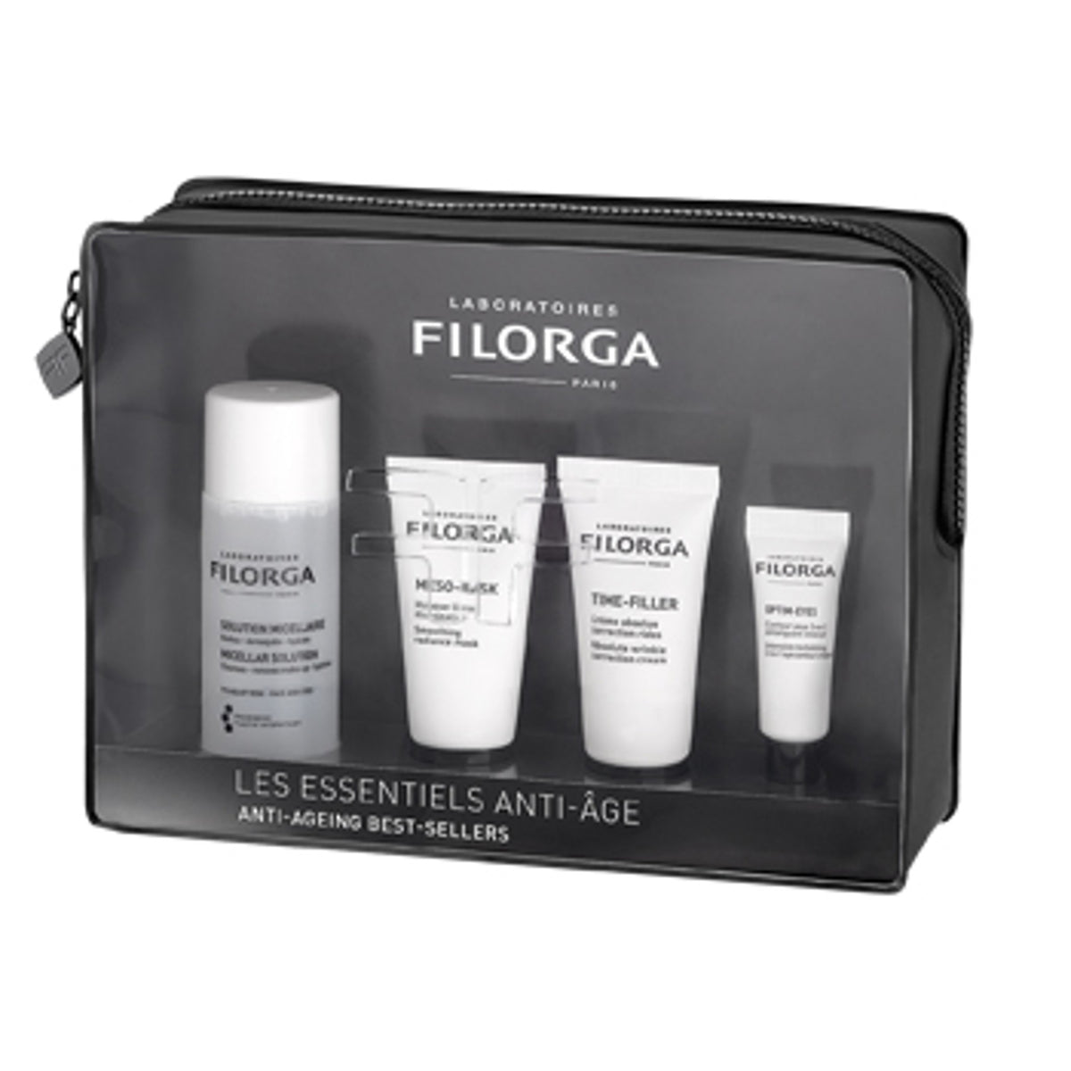 Filorga Discovery Kit 2020 Best-seller 1 Solution Micellaire + 1 Meso-Mask + 1 Crème Time Filler + 1 Optim-Eyes