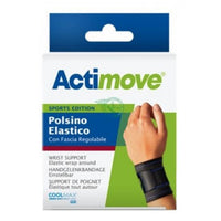 Actimove Sports Edition Elastic Wrist Support with Adjustable Universal Strap