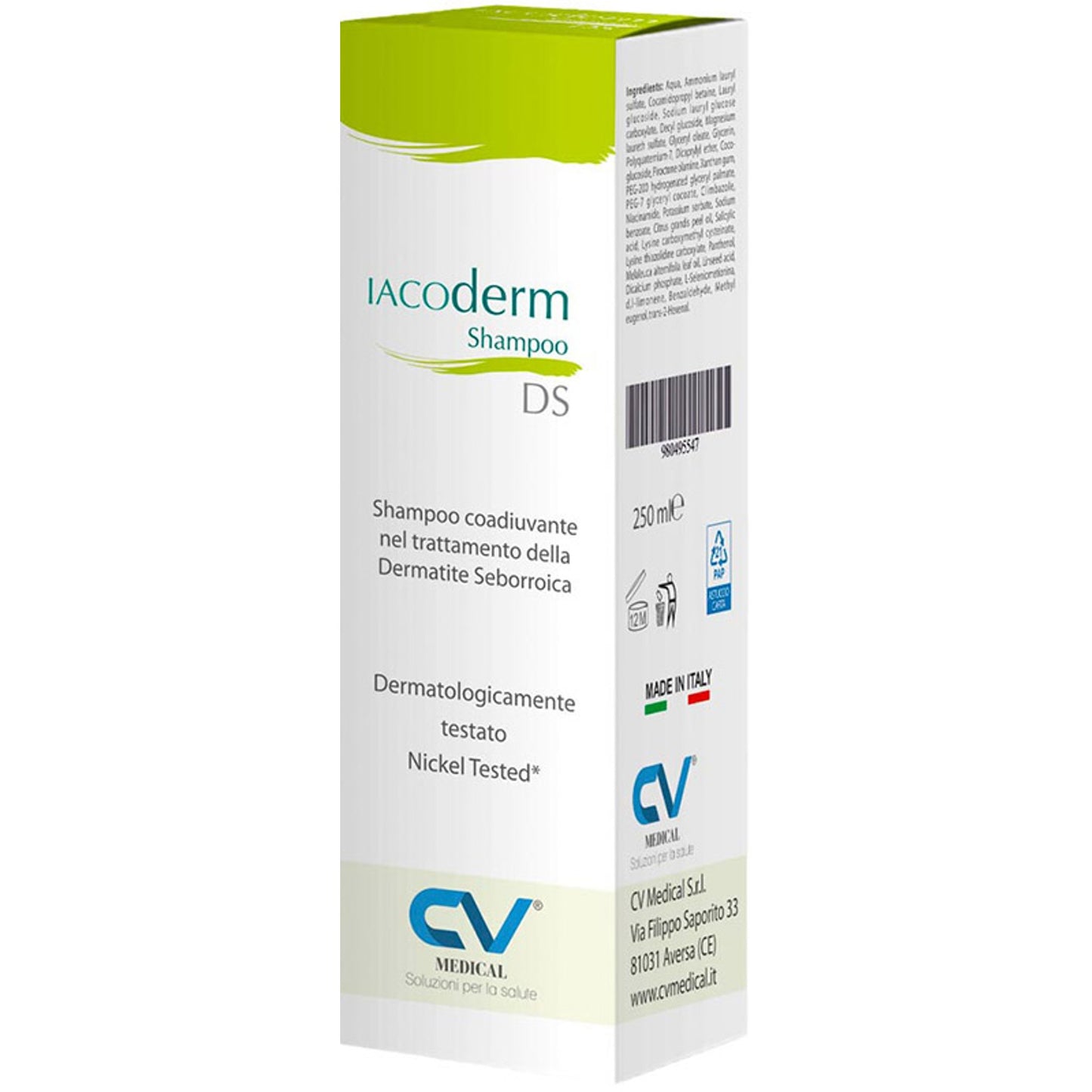 Iacoderm Shampoo Ds 250 Ml