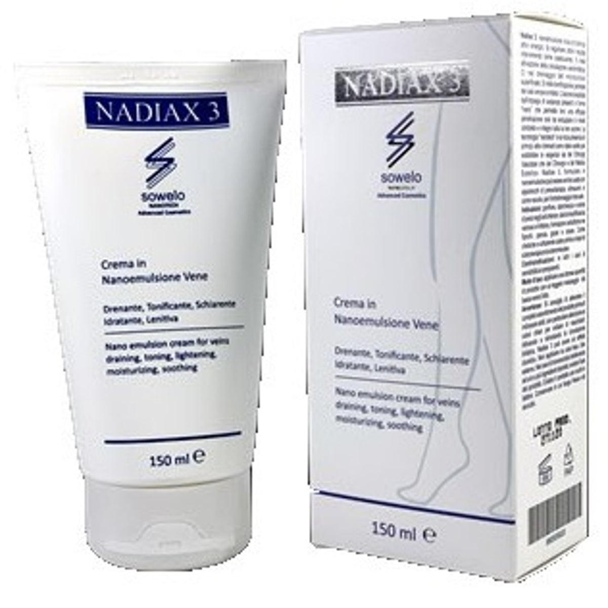 Nadiax 3 Cream Nanoemulsion 150 ml